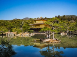 Gyllene paviljongen i Kyoto