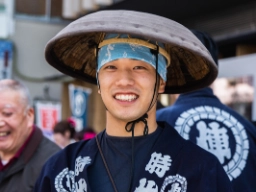 Rickshaw-förare, Tokyo