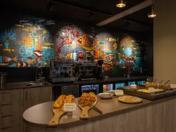 Frukost på Hotel Hvide Falk i Ilulissat Frukost på Hotel Hvide Falk i Ilulissat