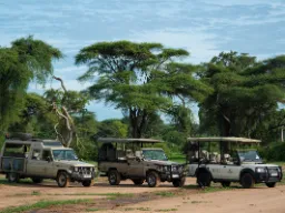 Safarijeep står redo