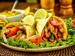 Mexikanska tacos med kyckling och grönsaker