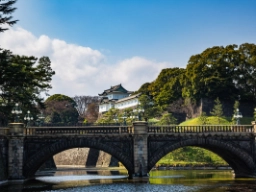 Det kejserliga palatset i Tokyo