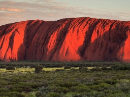 Majestätiska Ayers Rock