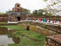 Den gamle festningen Citadellet i Hué
