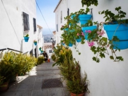 I den vita bergsbyn Mijas