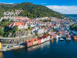 Utsikt över Bergen