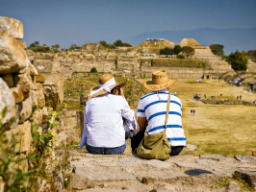 Monte Albán är med på UNESCO:s världsarvslista