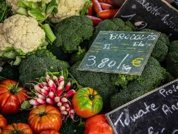 Grönsaksmarknad i Aix