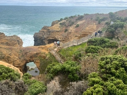 Utsiktspunkt från Great Ocean Road