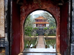 Kejsar Ming Mangs mausoleum i Hué