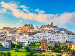 Ostuni kallas också La Città Bianca - den vita staden