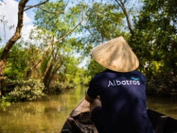 Albatros guide i Mekongdeltat