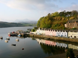 Hamn vid Isle of Skye