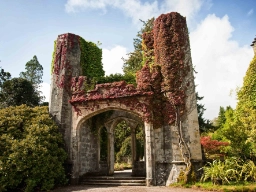 Armadale slottsruin, Isle of Skye