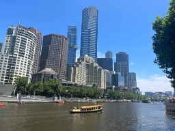 Yarrafloden i Melbourne