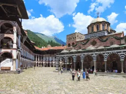 Klostergården i Rilaklostret