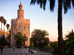 Columbus registrerade allt vid Torre del Oro i Sevilla