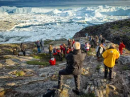 Fin utsikt över isfjorden vid Sermermiut Fin utsikt över isfjorden vid Sermermiut