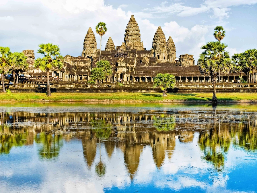 Det häpnadsväckande templet Angkor Wat