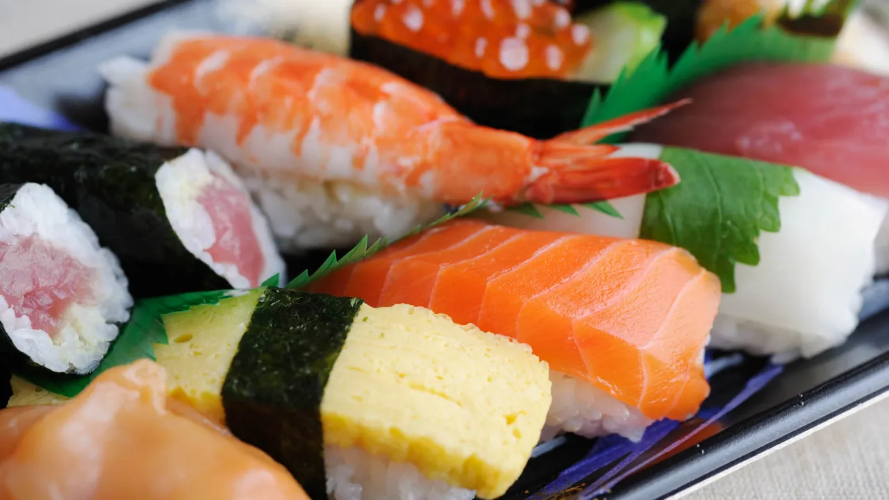 Färsk sushi