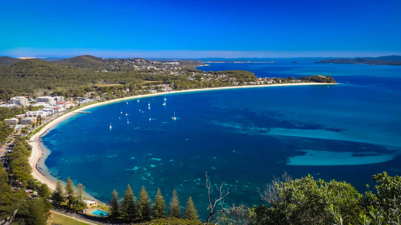 Shoal Bay i Port Stephens Shoal Bay i Port Stephens