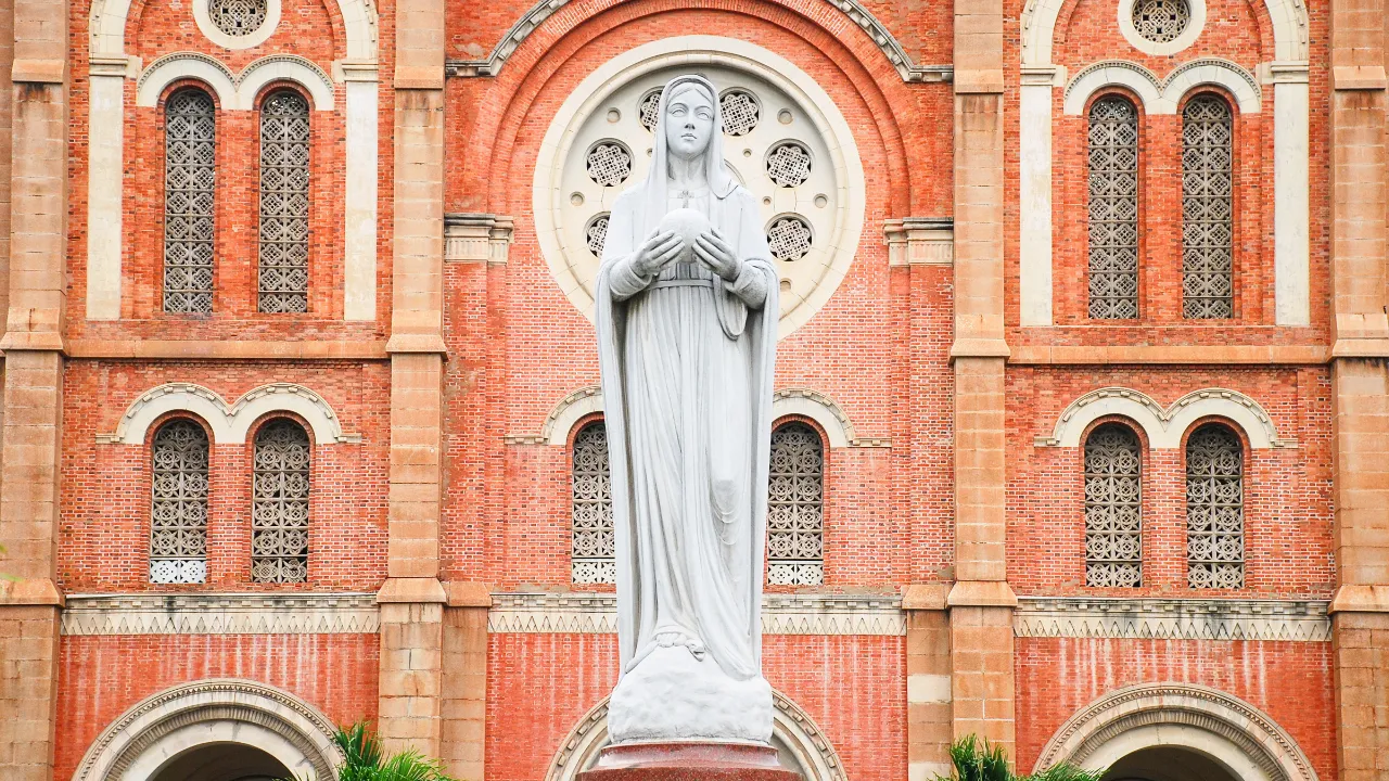 Notre Dame-katedralen i Ho Chi Minh City Notre Dame-katedralen i Ho Chi Minh City