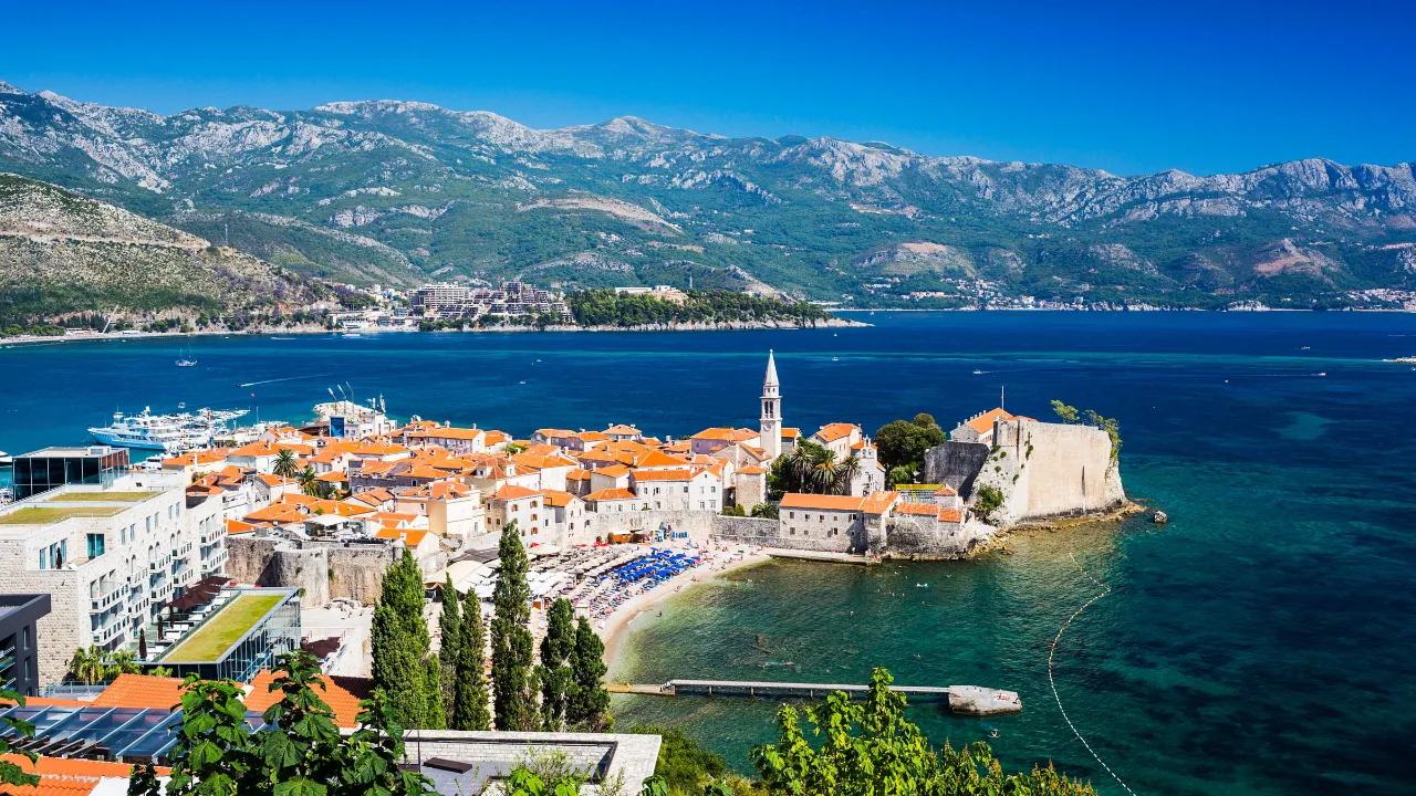 Gamla stan i Budva