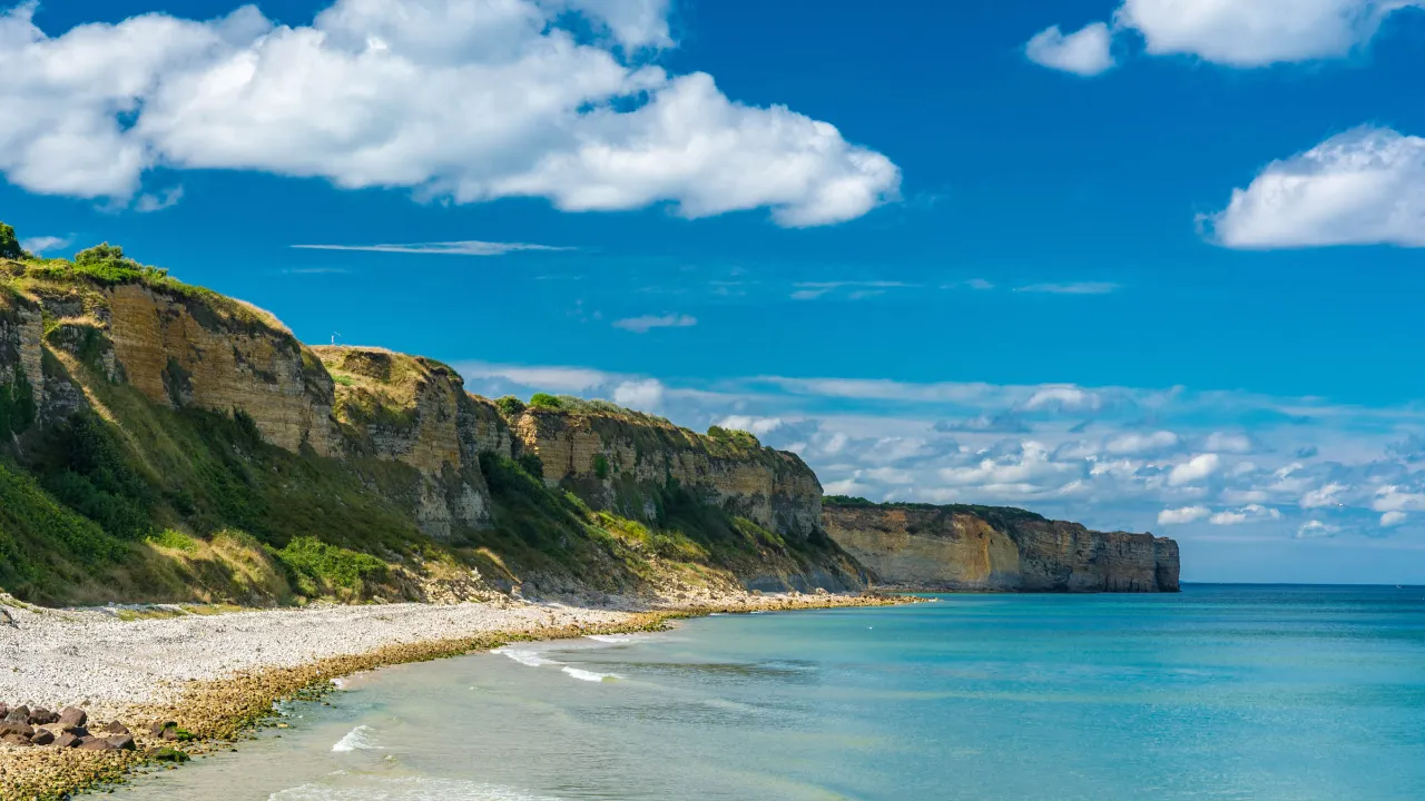 Historiska Omaha Beach