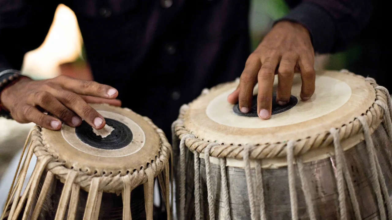 Tabla-trummor är populära i Indien