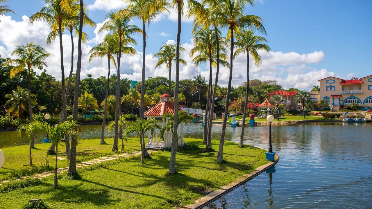 Parkområde i Varadero-området