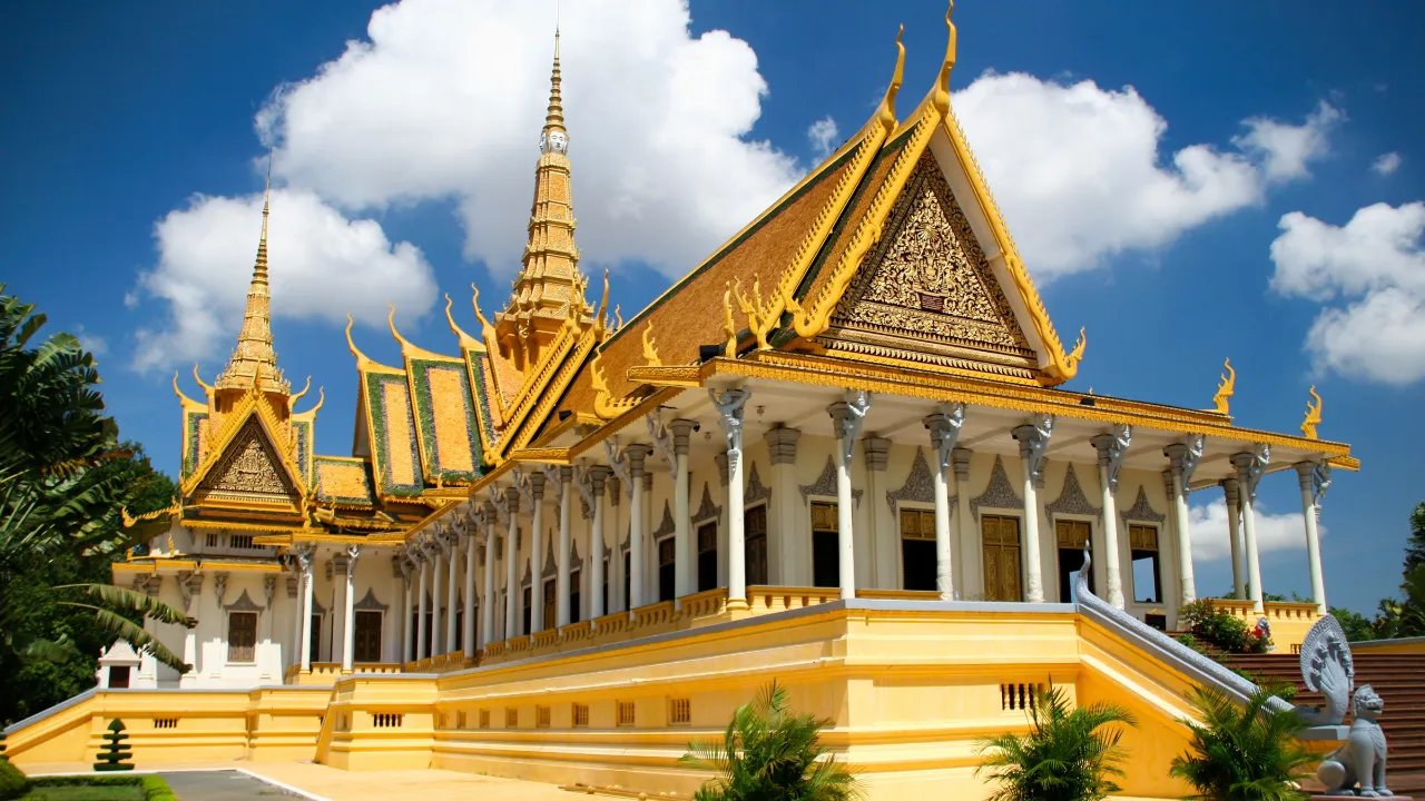 Det Kungliga Palatset i Phnom Penh Det Kungliga Palatset i Phnom Penh