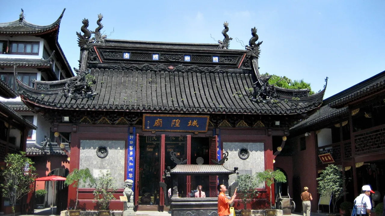 Yuyuan Templet i Shanghai
