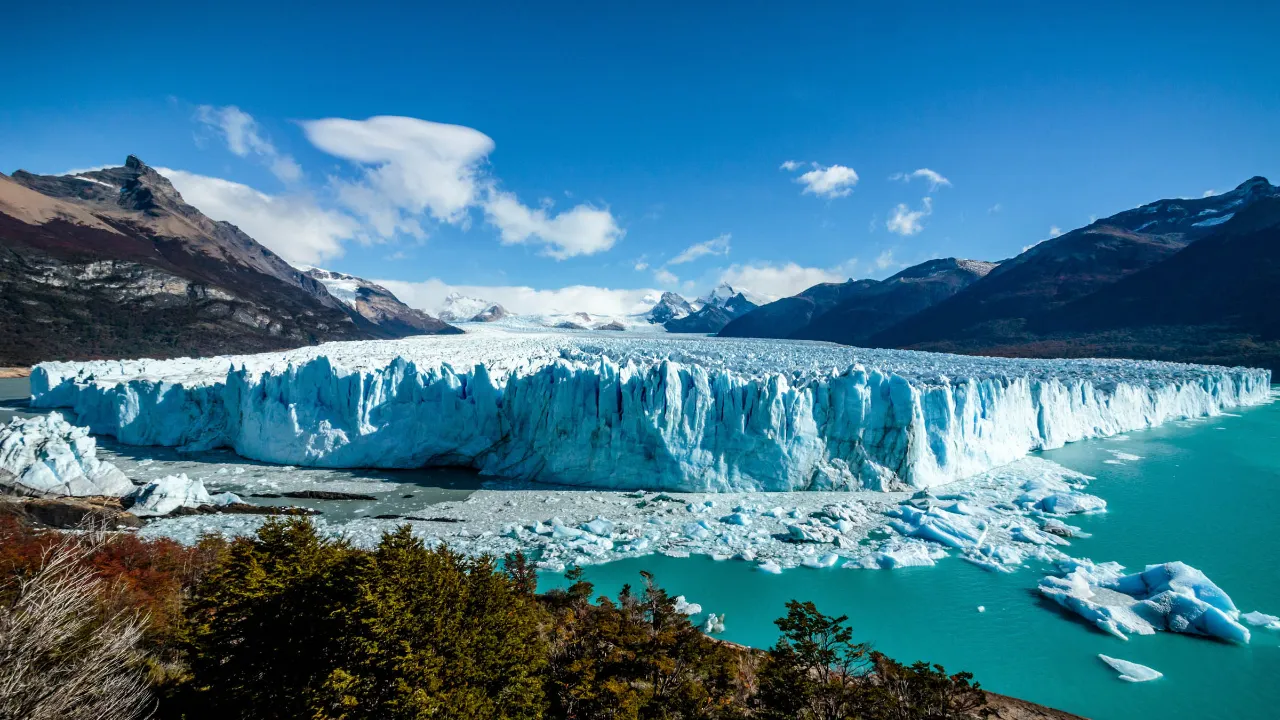 Perito Moreno-glaciären vid Lago Argentino