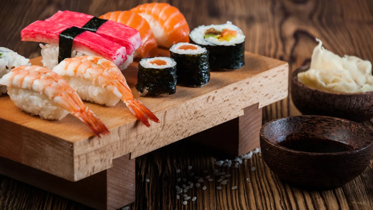 Färsk sushi Färsk sushi