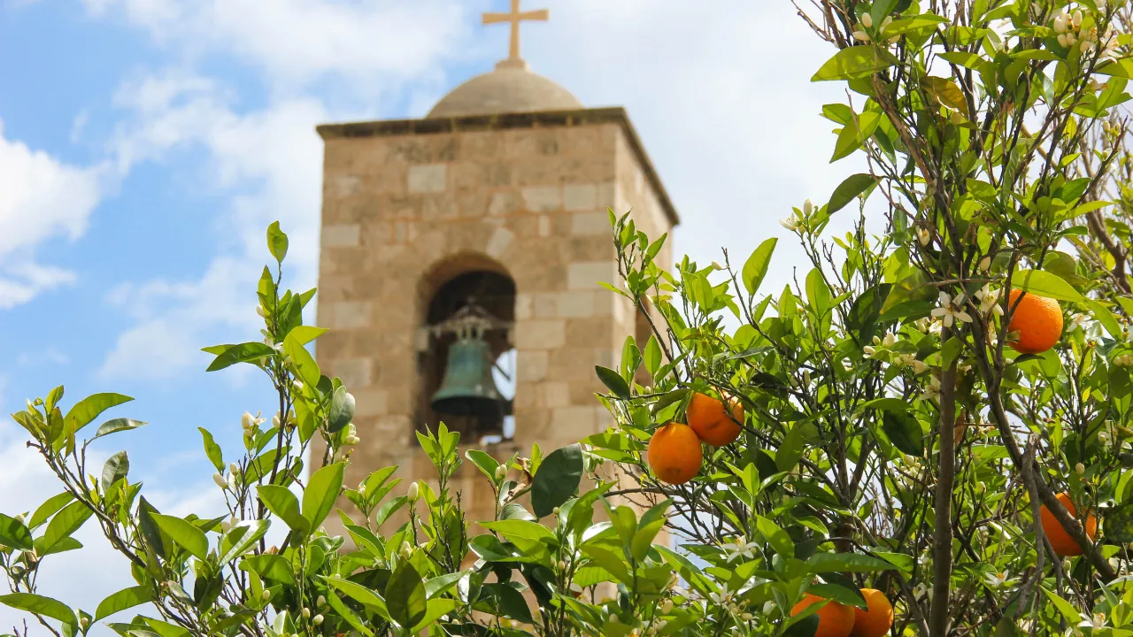 Sankt Barnabas-klostret nära Salamis i Famagusta-distriktet