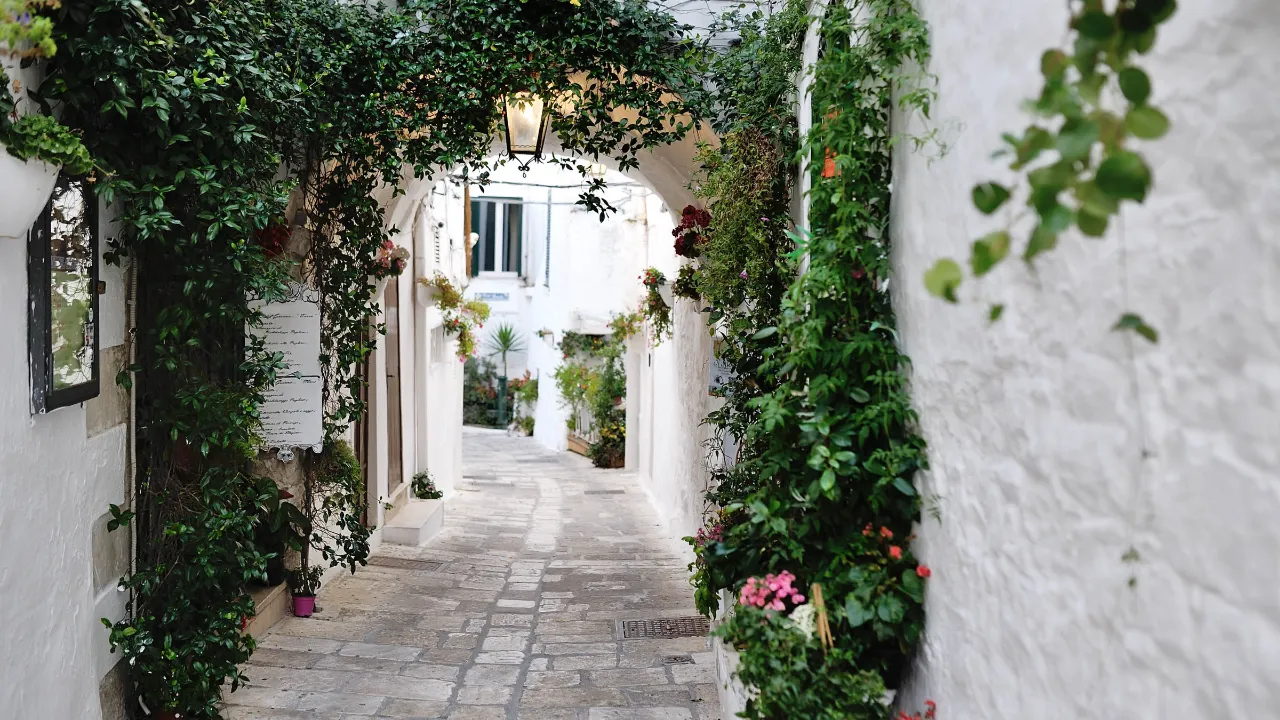I den vita staden Ostuni I den vita staden Ostuni