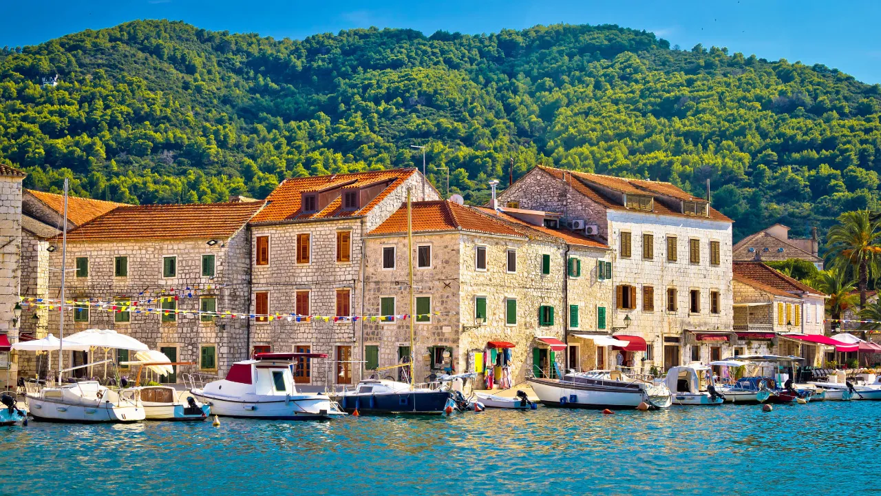 Hvar, känd som Adriatiska havets Madeira