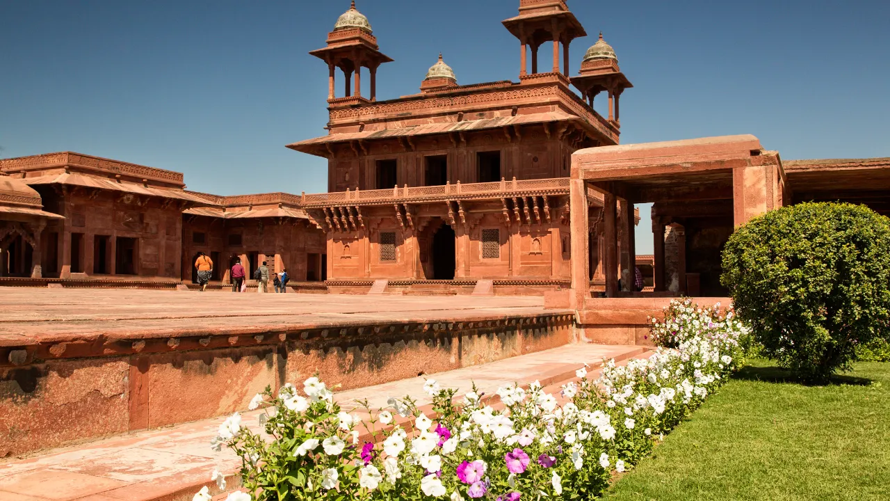Diwan-I-Khas-byggnaden i Fatehpur Sikri