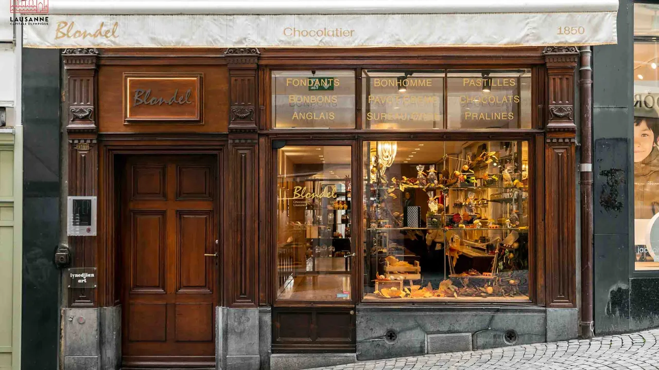 Chokladbutik i Lausanne Chokladbutik i Lausanne