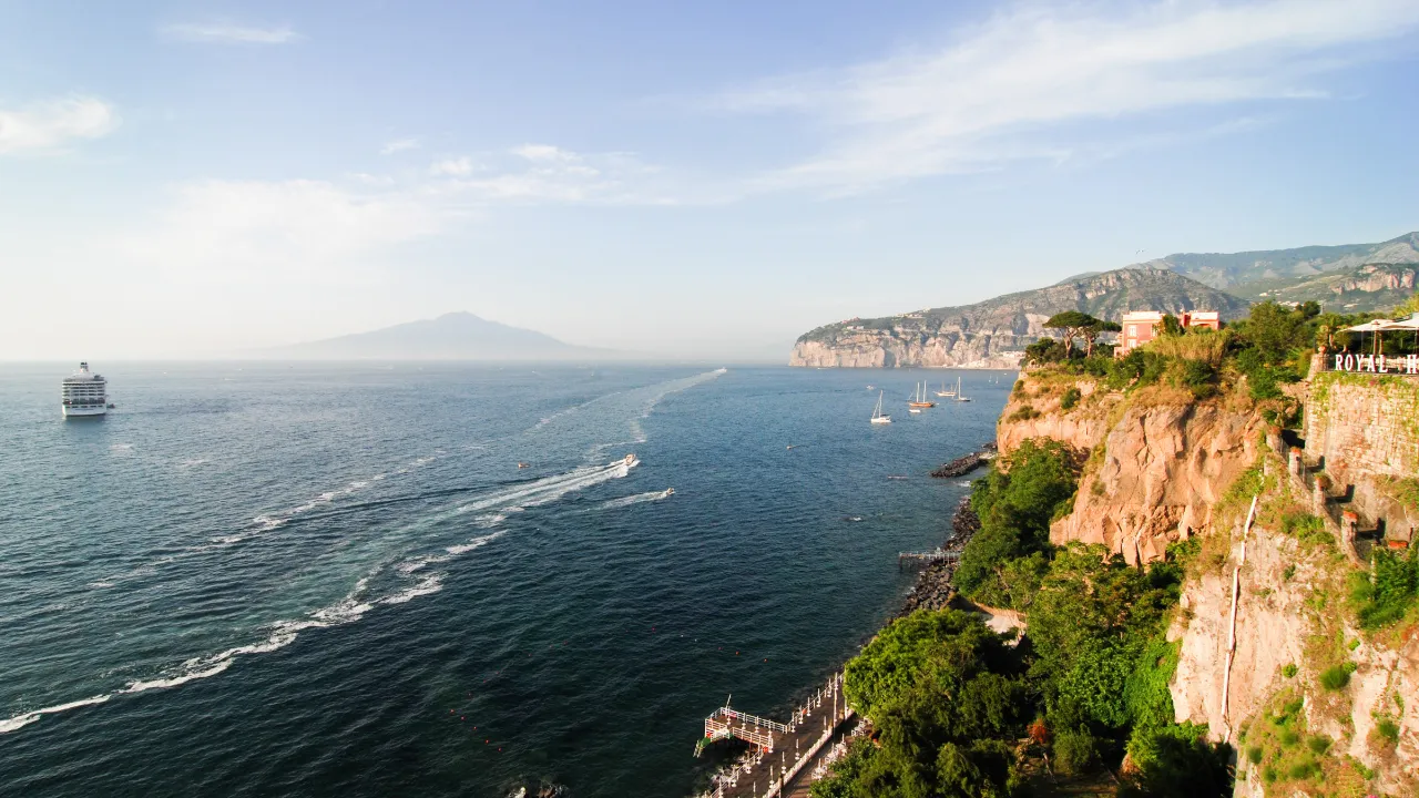 Kusten vid Sorrento Kusten vid Sorrento