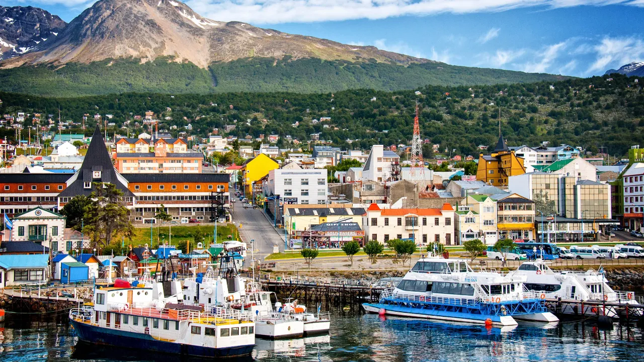 Ushuaia är världens sydligaste stad Ushuaia är världens sydligaste stad