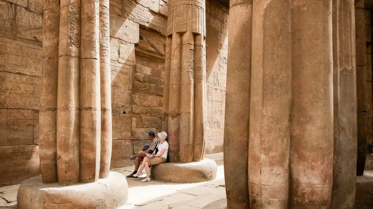 Karnaktemplet i Luxor är världens största tempelkomplex