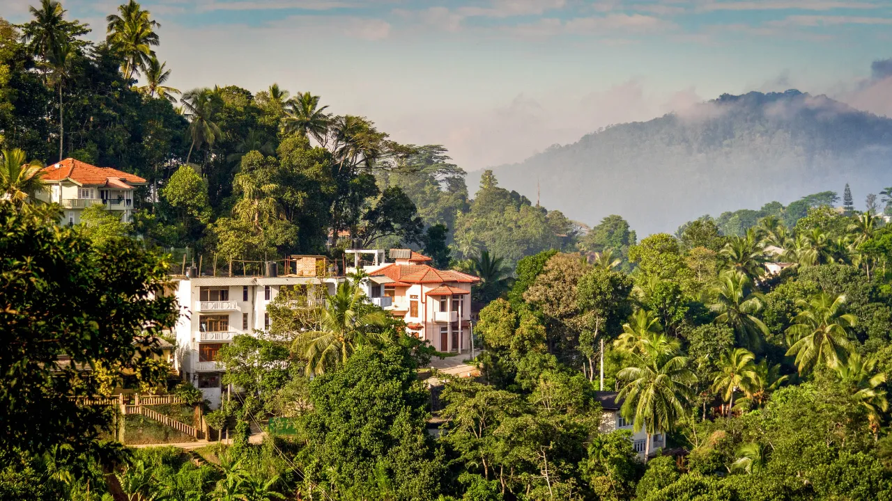 Utsikt över Kandy