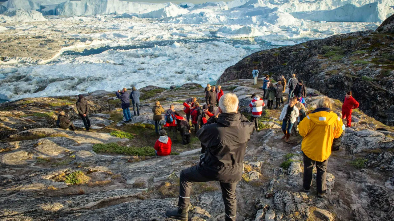 Fin utsikt över isfjorden vid Sermermiut Fin utsikt över isfjorden vid Sermermiut