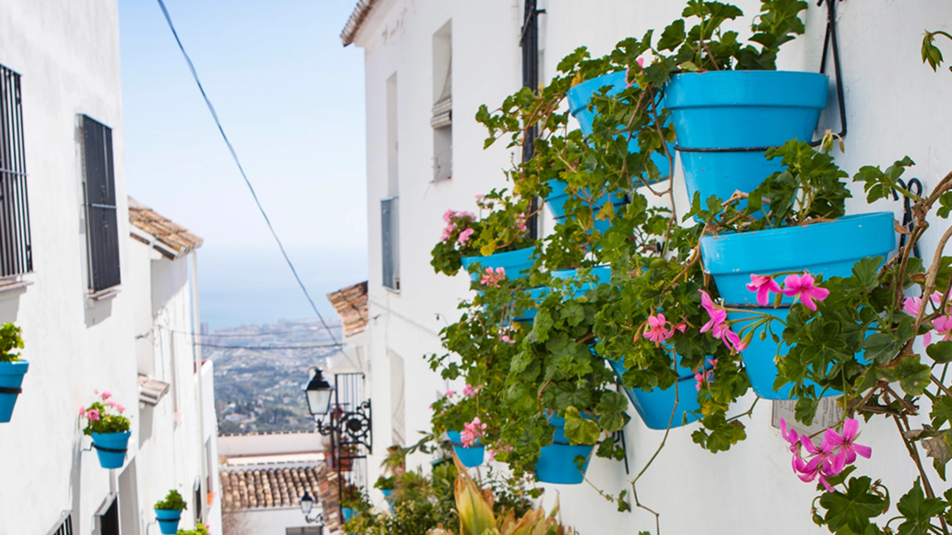  I den vita bergsbyn Mijas