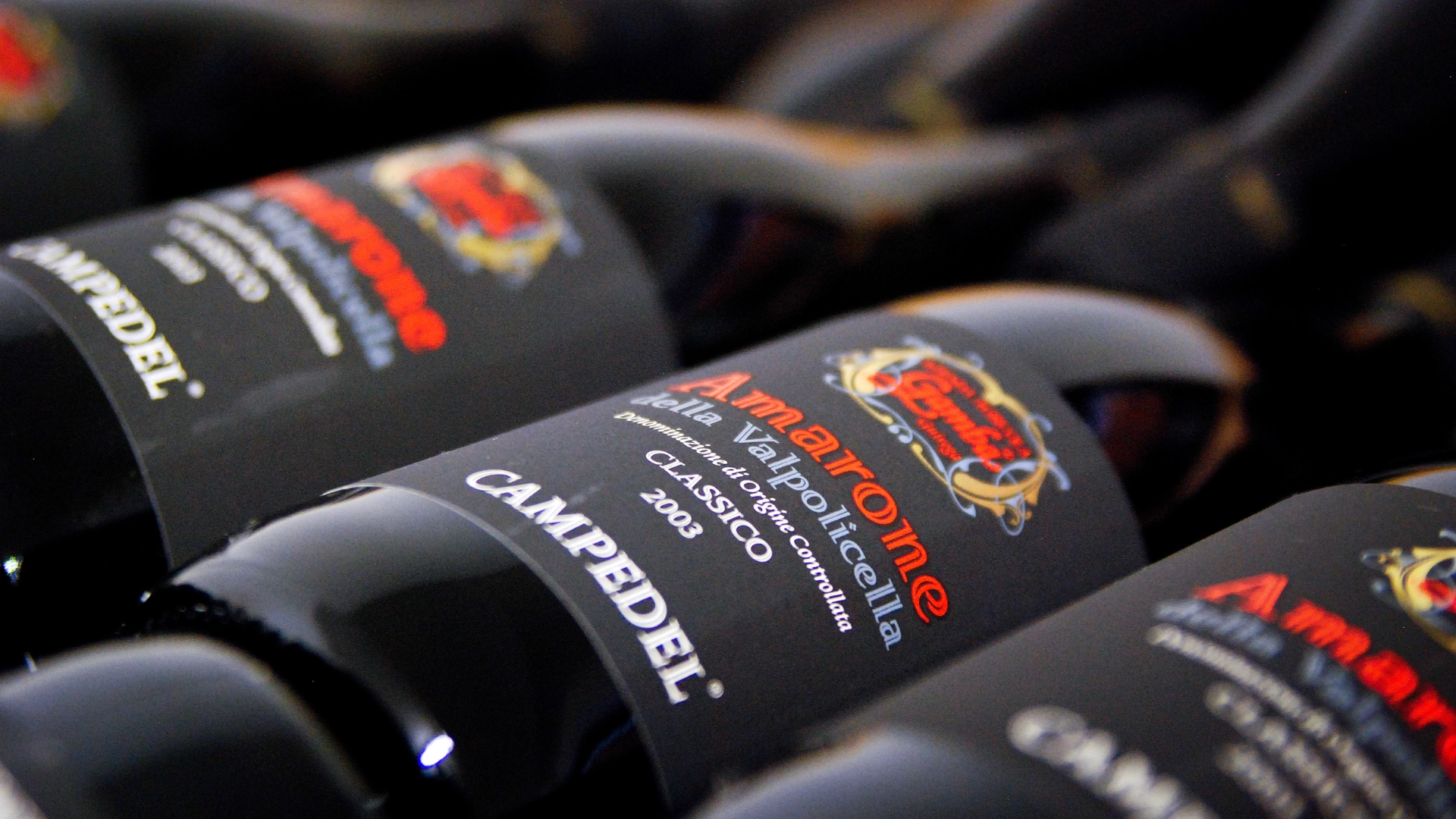 Det berömda Amarone-vinet görs nära Verona