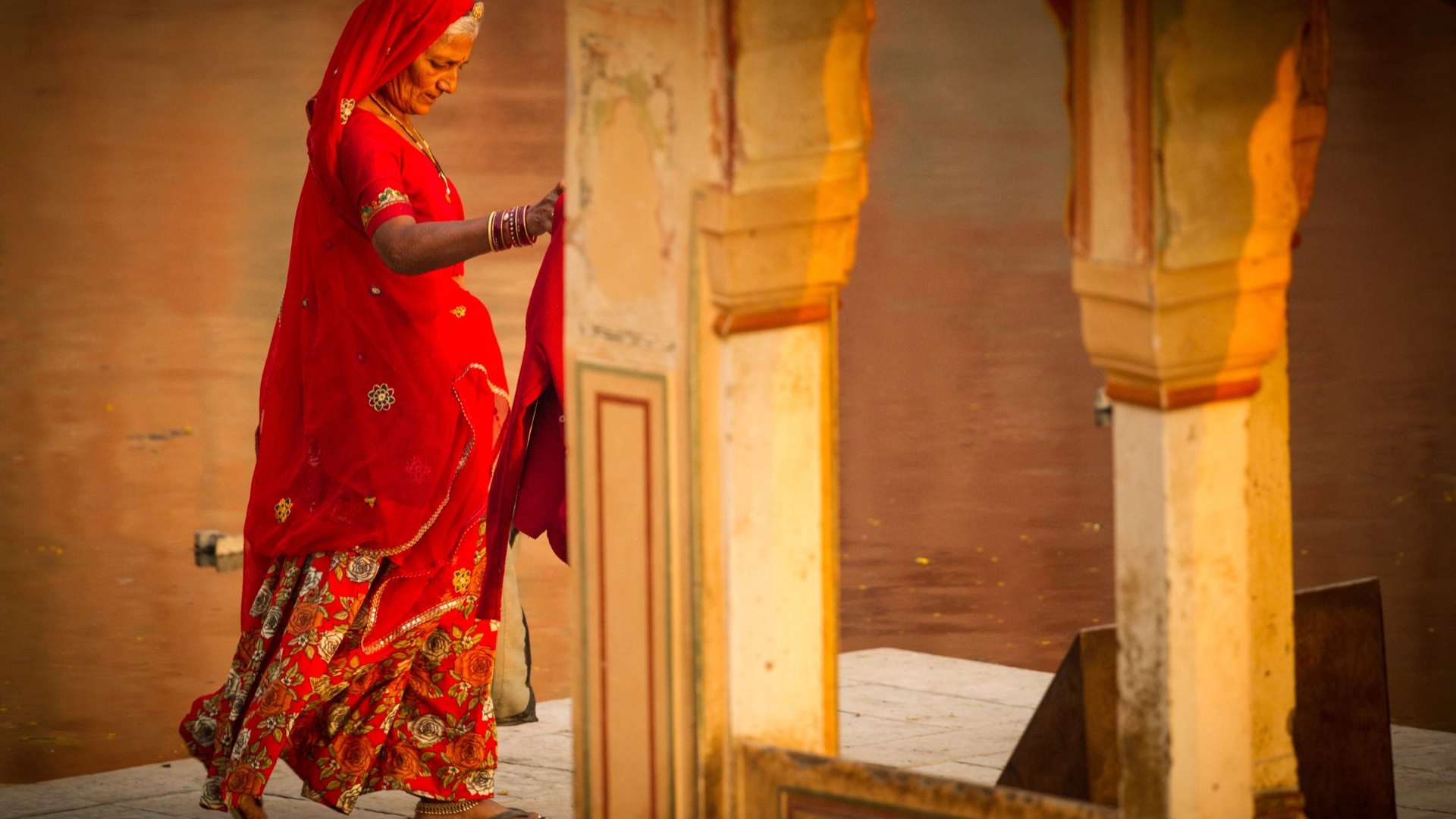 Jaipur är också känd som den rosa staden