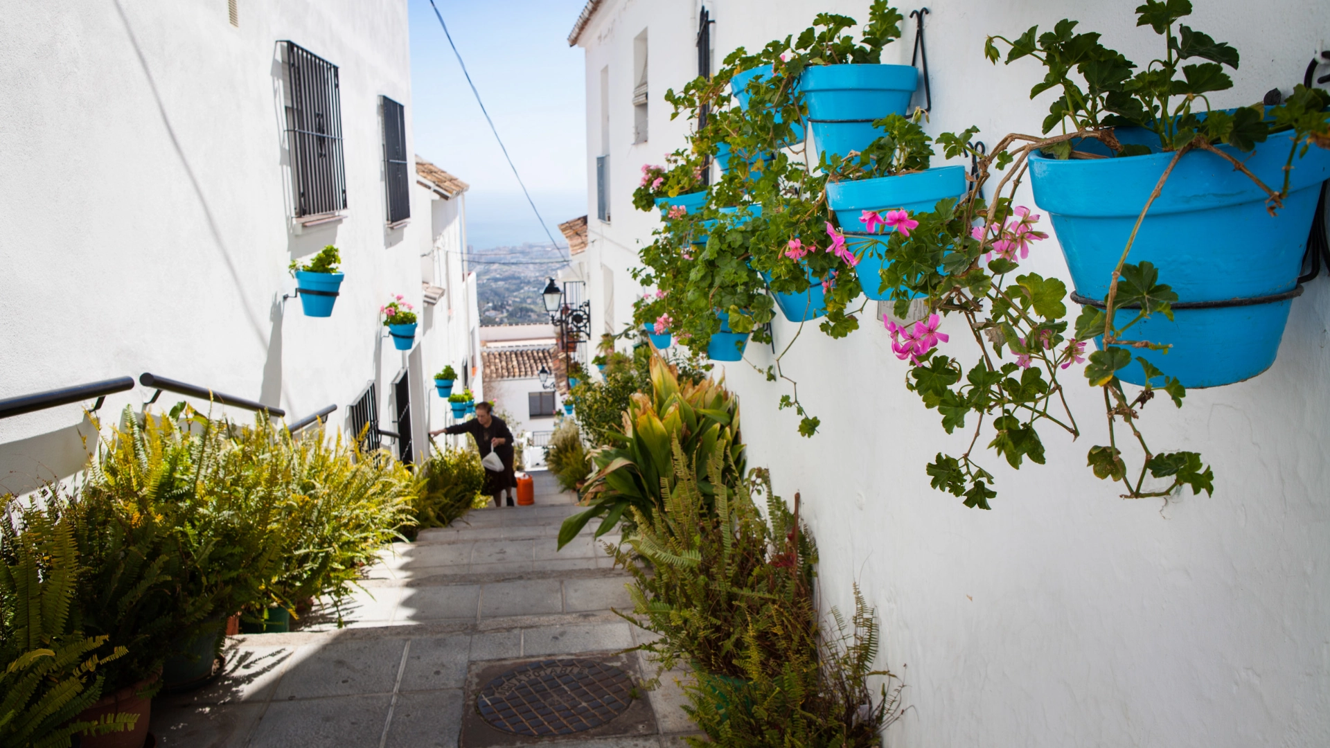 I den vita bergsbyn Mijas