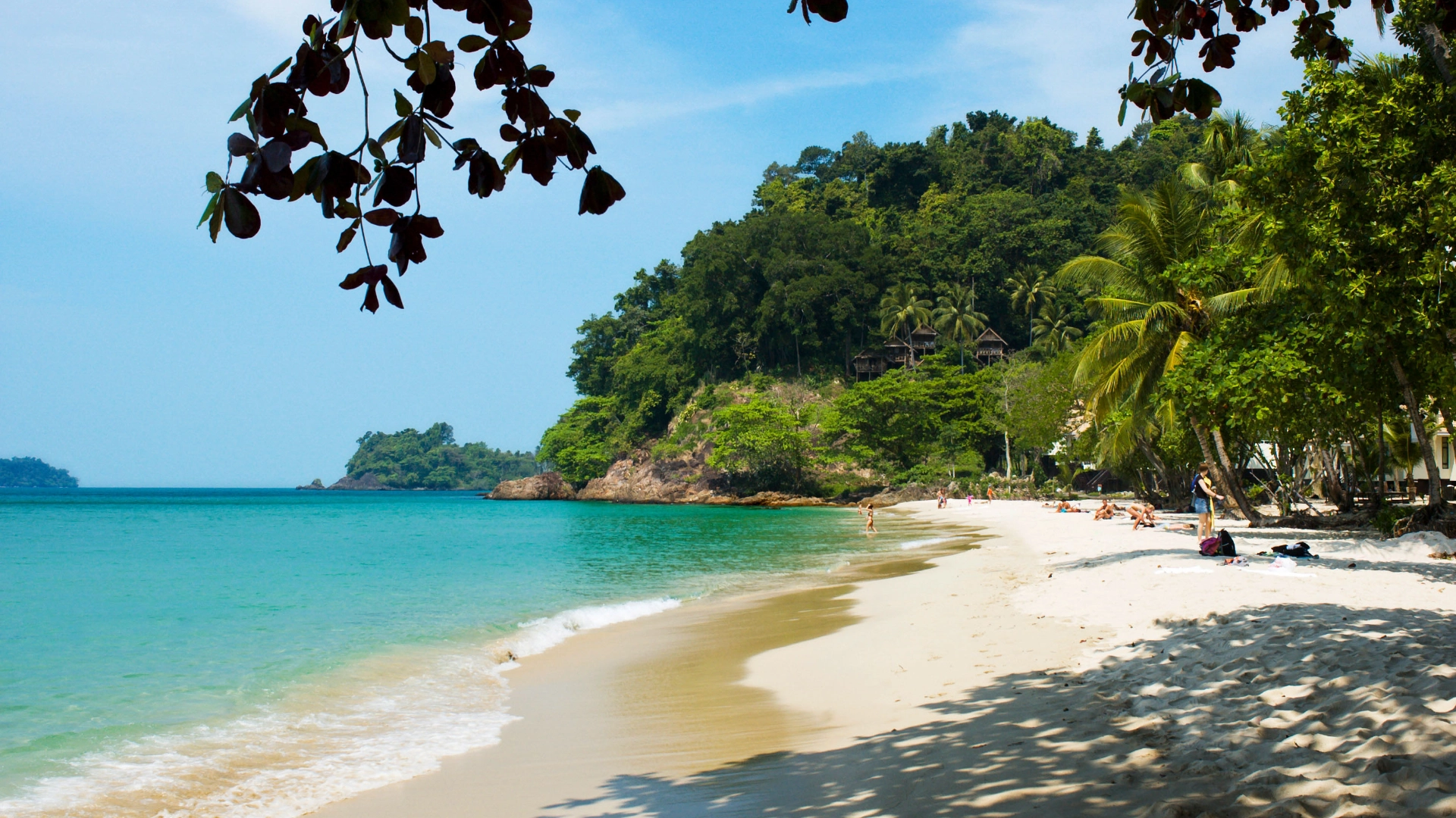 Avkoppling vid Koh Changs strand
